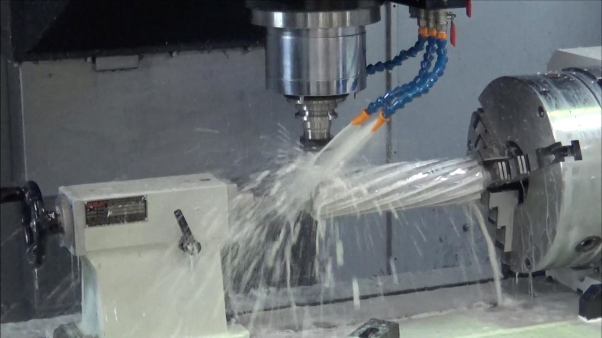 4-Axis CNC Machining a Seed Roller